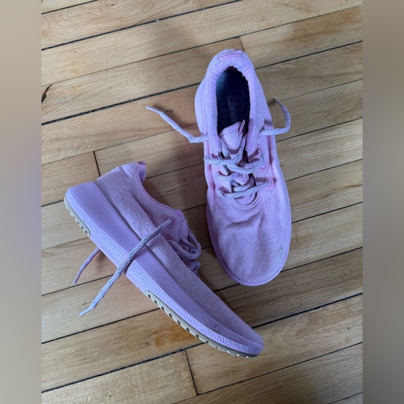 Allbirds pale pink wool runners - Picture 1 of 8